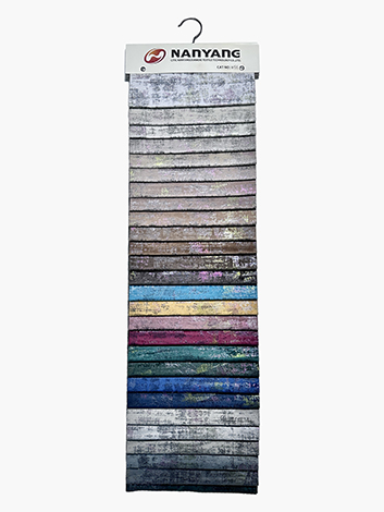 NY-11 Holland Velvet Foil Composite Non-Woven Furniture Tissus d'ameublement