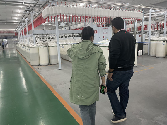 Le client 2019 a visité notre usine
